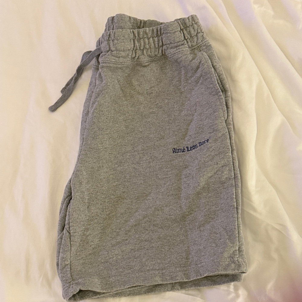 Aime leon dore Gray sweatshorts Men's Shorts - Picture 4 of 4